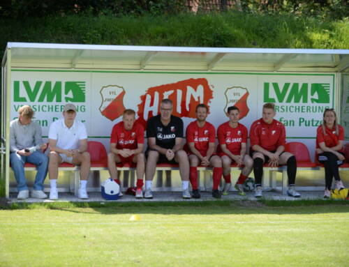 Stefan Putzer vom LVM sponsert Fortuna neue Ersatzbänke