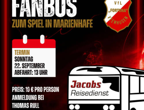 Fortuna nimmt Fans im Bus mit nach Marienhafe